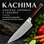 Couteau Japonais "Kachima" à légumes