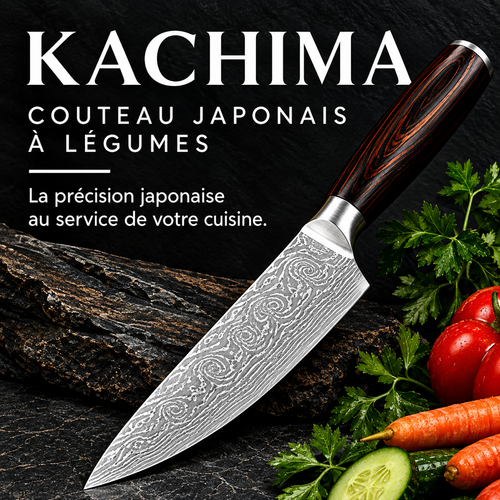 Couteau Japonais "Kachima" à légumes