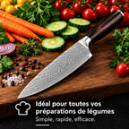 Couteau Japonais "Kachima" à légumes